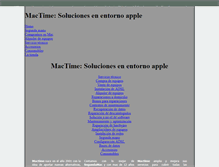 Tablet Screenshot of mactime.com